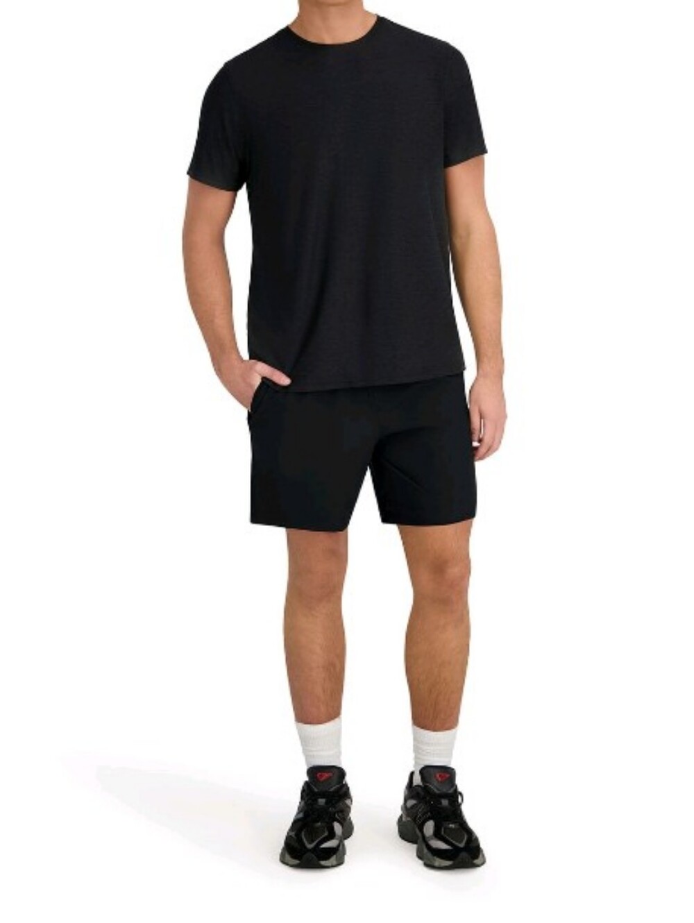 Outdoor Voices Men's HiFlex Shorts Black Beauty Size Large NWT